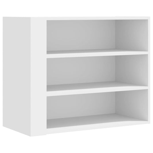 vidaXL Ντουλάπι Τοίχου Λευκό 75 x 35 x 60 εκ. από Επεξεργασμένο Ξύλο