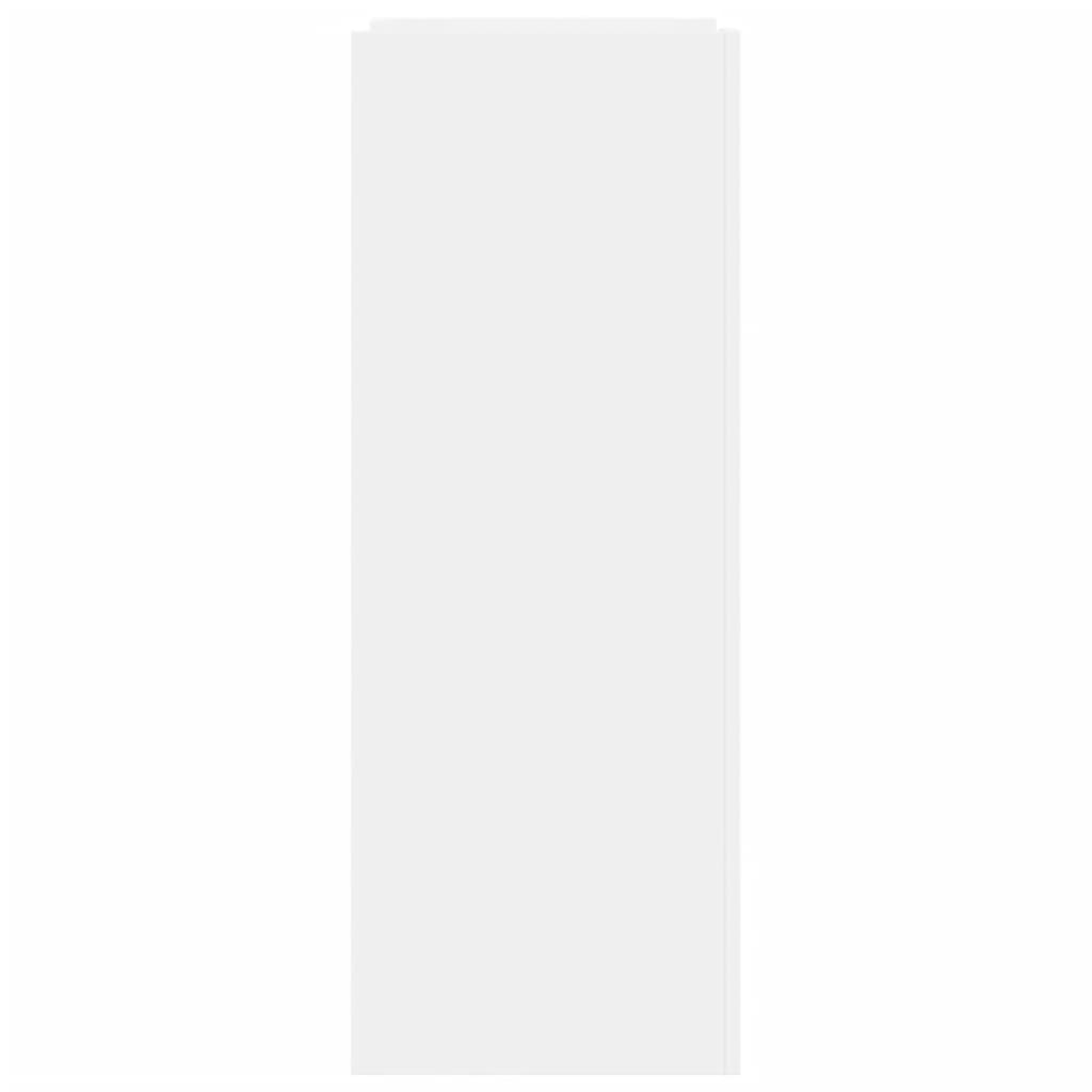 vidaXL Παπουτσοθήκη Λευκή 74,5x37,5x100 εκ. από Επεξεργασμένο Ξύλο