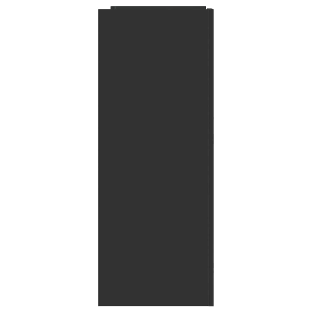 vidaXL Τραπέζι Κονσόλα Μαύρο 100 x 35 x 90 εκ. από Επεξεργ. Ξύλο