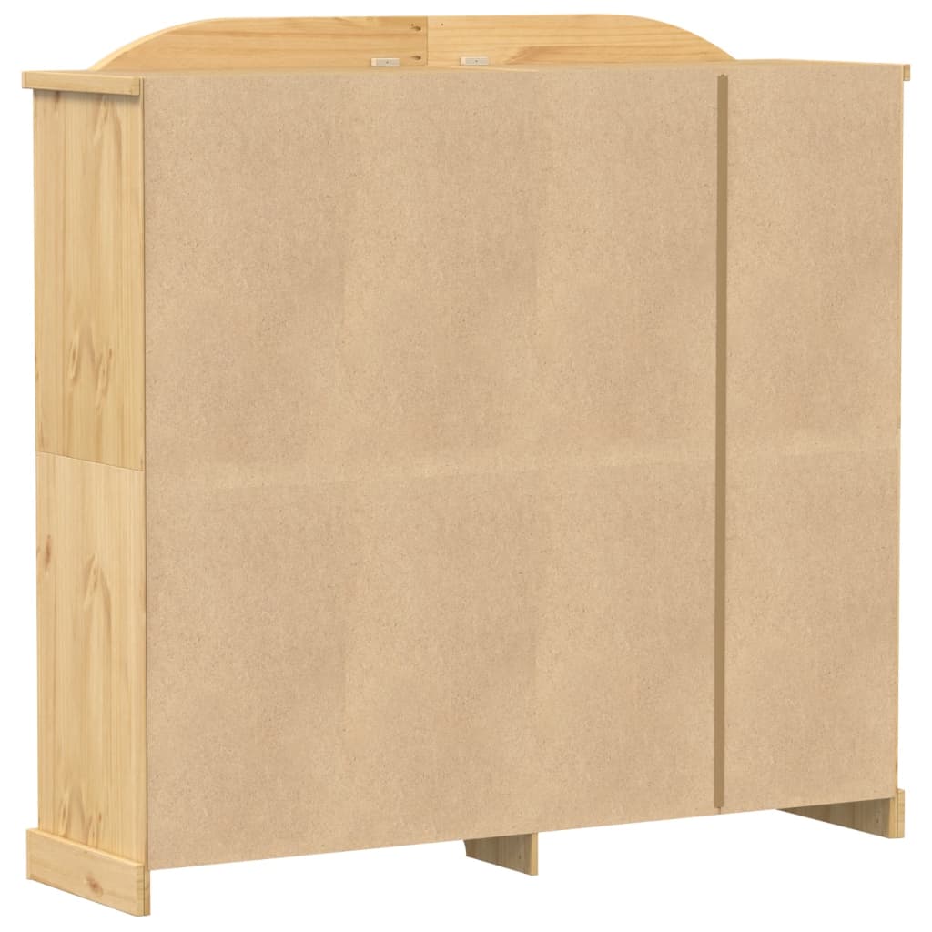 vidaXL Ντουλάπα Corona 194x52x186 εκ. από Μασίφ Ξύλο Πεύκου