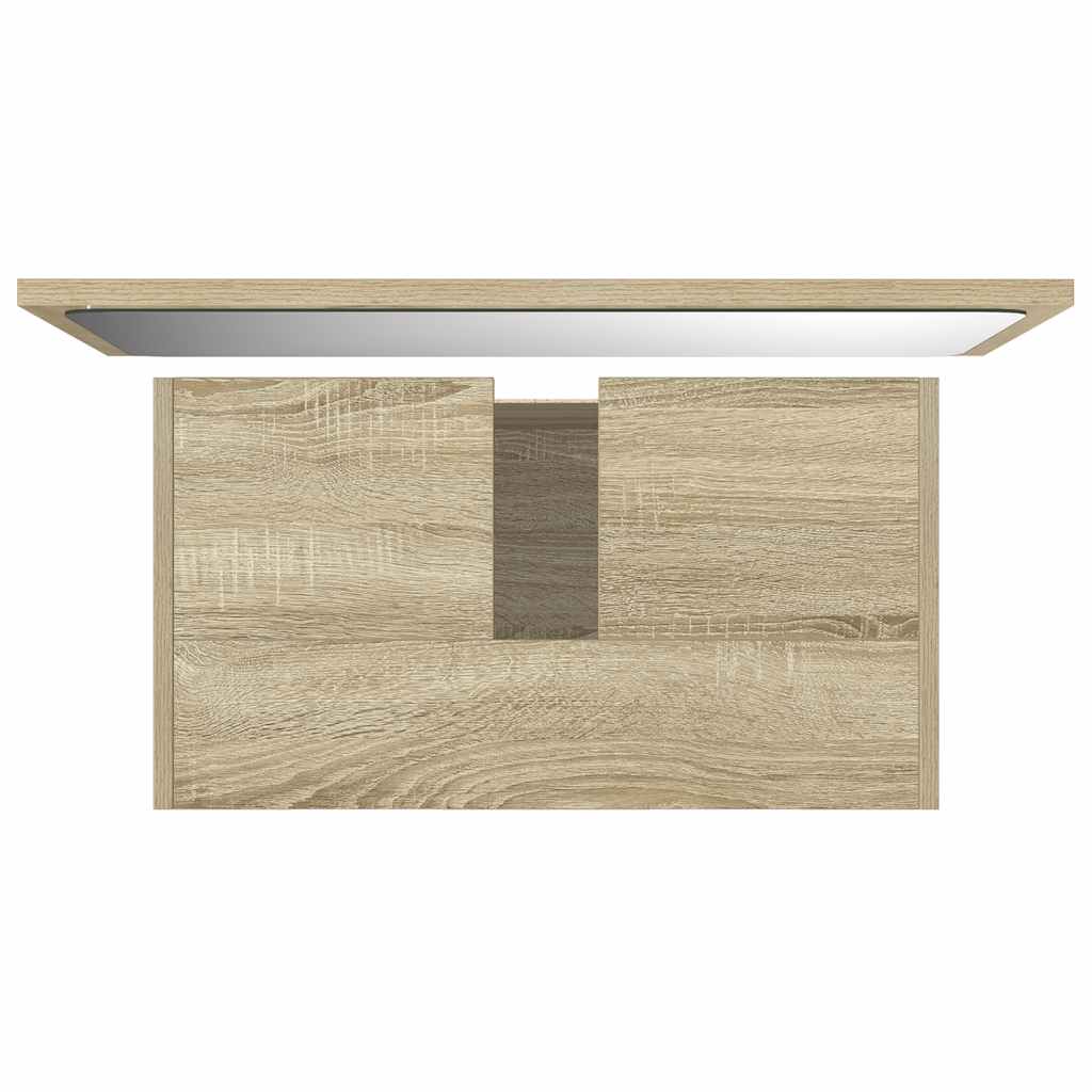 vidaXL Σετ Επίπλων Μπάνιου 2 Τεμαχίων Sonoma Δρυς Επεξεργασμένο Ξύλο