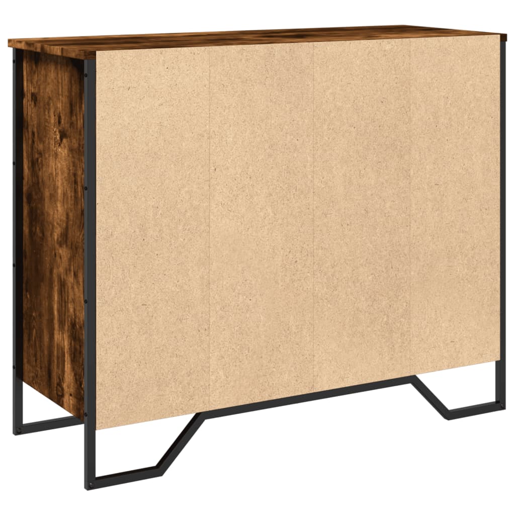 vidaXL Ντουλάπι Καπνιστή Δρυς 91x35,5x74,5 εκ. Επεξεργασμένο Ξύλο
