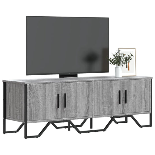 vidaXL Έπιπλο Τηλεόρασης Γκρι Sonoma 122x34x41 εκ. από Επεξεργ. Ξύλο