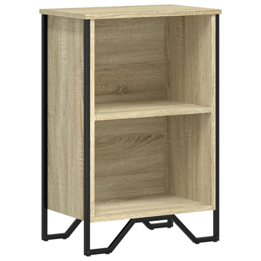 vidaXL Βιβλιοθήκη Sonoma Δρυς 50 x 31 x 74,5εκ. από Επεξεργασμένο Ξύλο