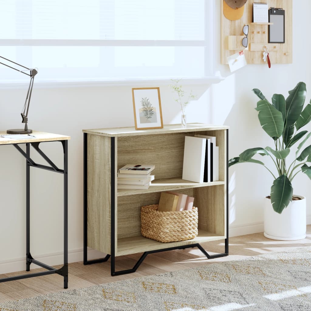 vidaXL Βιβλιοθήκη Sonoma Δρυς 80x31x74,5 εκ. από Επεξεργασμένο Ξύλο