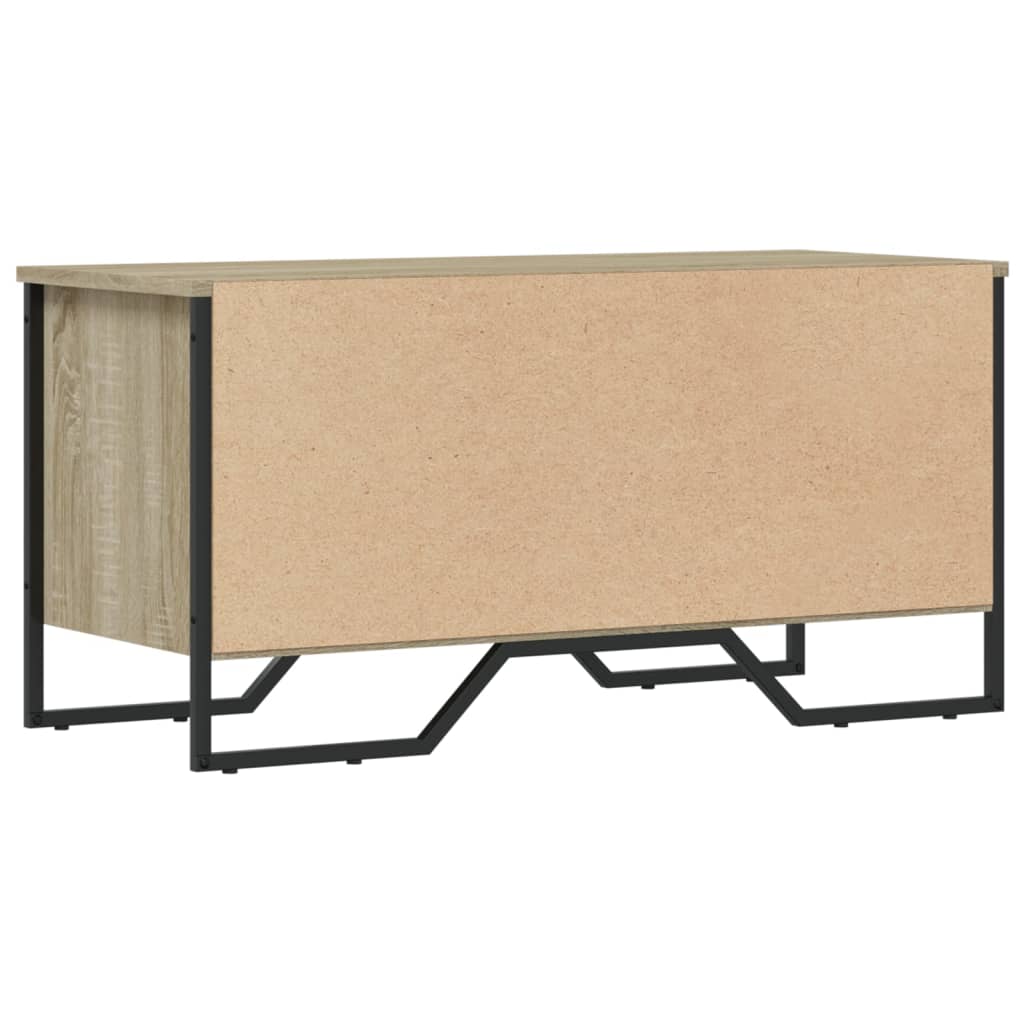 vidaXL Παπουτσοθήκη Sonoma Δρυς 90x38x45,5 εκ. από Επεξεργασμένο Ξύλο