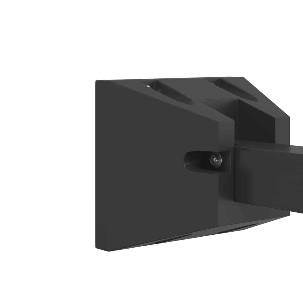 vidaXL Βάση Επισκευής Ποδηλάτων Επιτοίχια Κόκκινη/Μαύρη Ατσάλινη