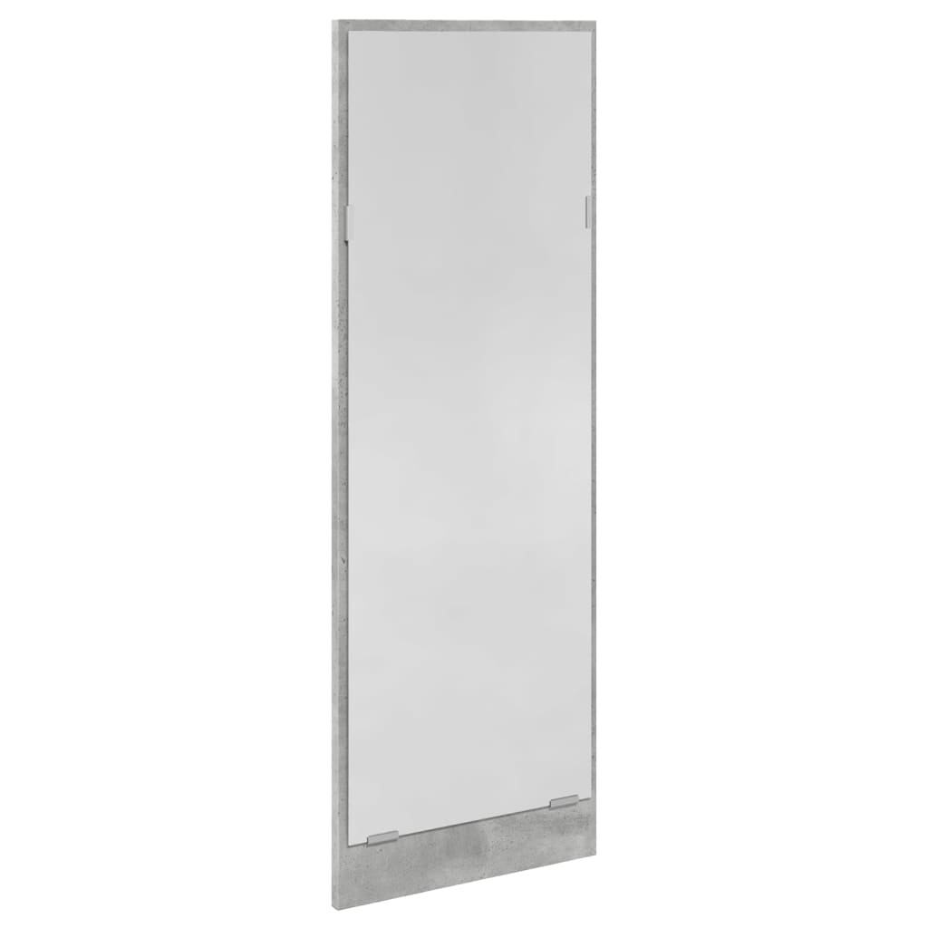 vidaXL Σετ Επίπλων Διαδρόμου Γκρι Σκυροδέματος από Επεξεργασμένο Ξύλο