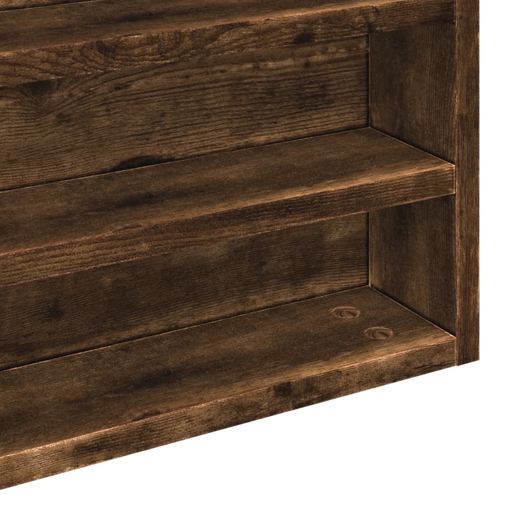 vidaXL Βιτρίνα Καπνιστή Δρυς 100x8,5x58 εκ. από Επεξεργασμένο Ξύλο