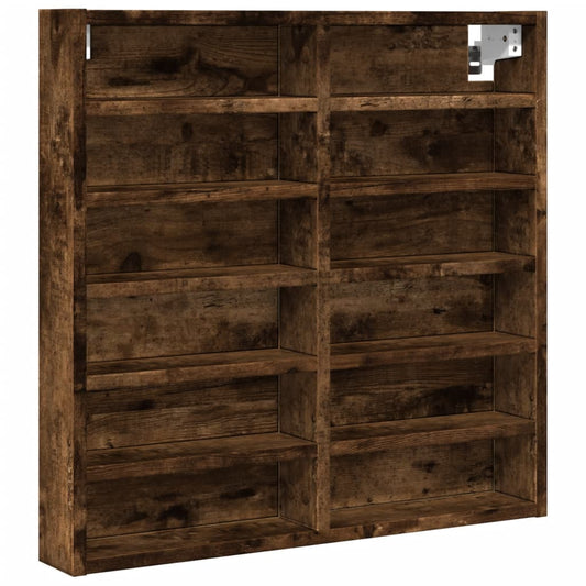 vidaXL Βιτρίνα Καπνιστή Δρυς 60x8,5x58 εκ. από Επεξεργασμένο Ξύλο