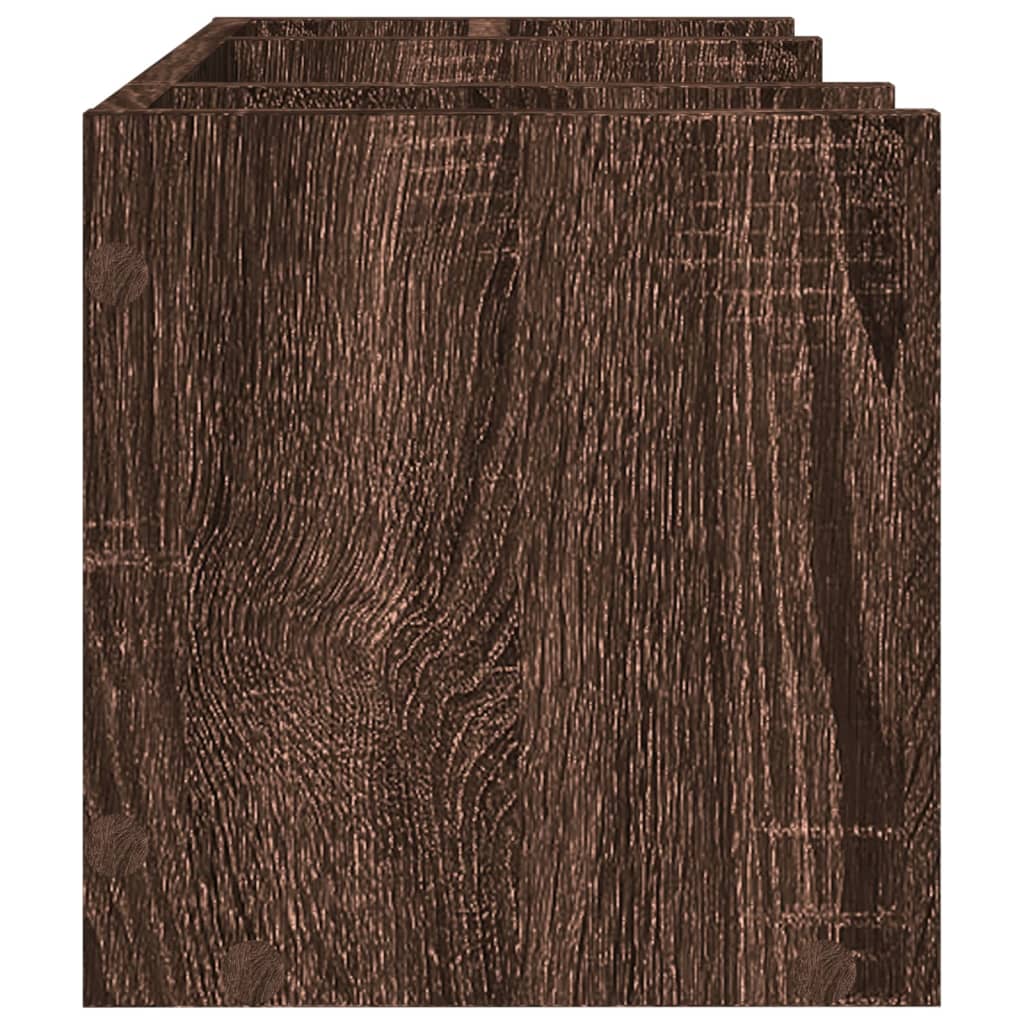 vidaXL Έπιπλο Οργάνωσης Γραφείου Καφέ Δρυς 44,5x24x25 εκ Επεξ. Ξύλο