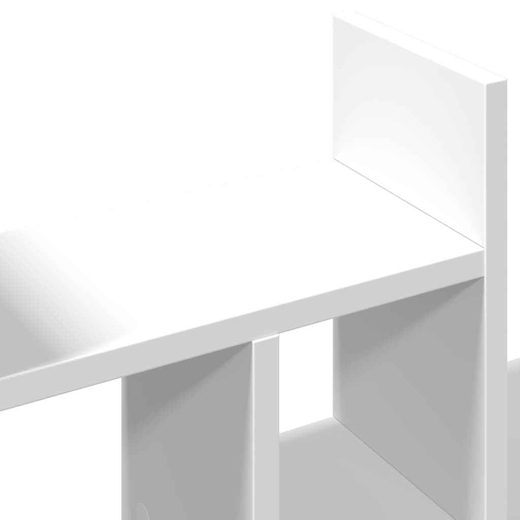 vidaXL Έπιπλο Οργάνωσης Γραφείου Λευκό 34,5x15,5x35,5 εκ. Επεξ. Ξύλο