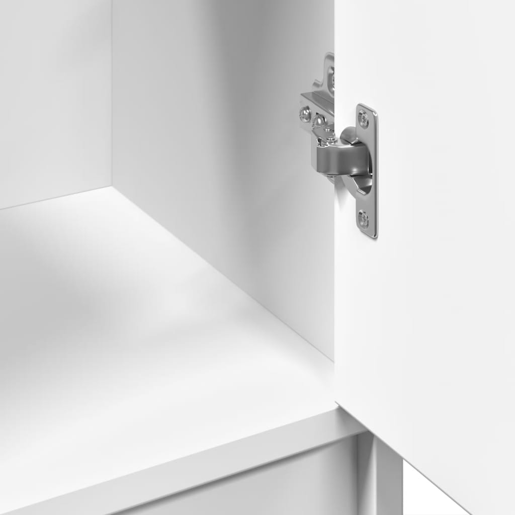 vidaXL Ντουλάπι Νιπτήρα Λευκό 63x29x55 εκ. Επεξ. Ξύλο