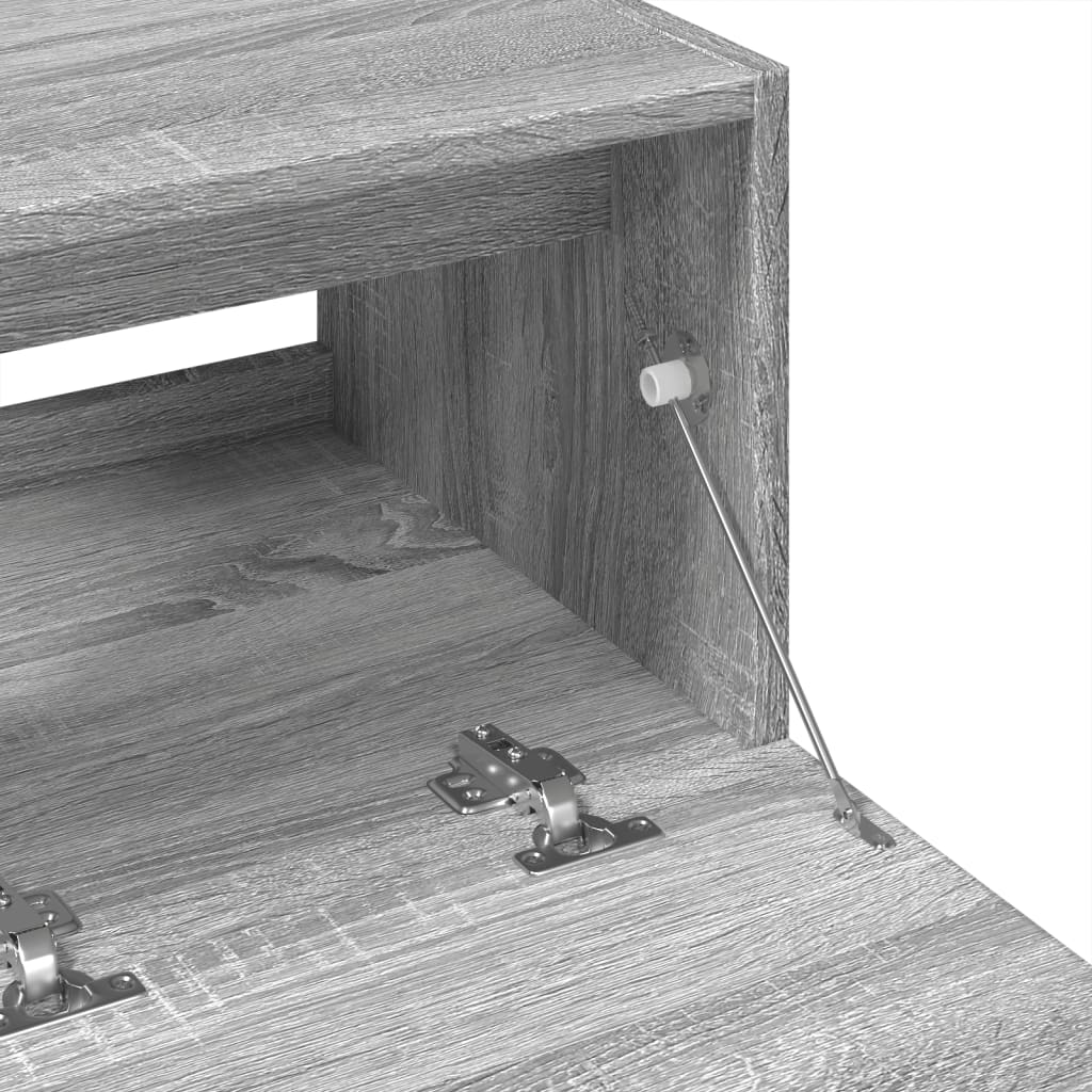 vidaXL Ντουλάπι Νιπτήρα Grey Sonoma 78x37x59 εκ. Επεξεργασμένο Ξύλο