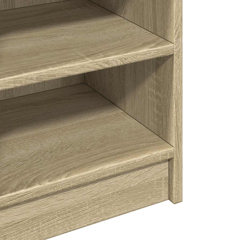 vidaXL Ντουλάπι Νιπτήρα Sonoma Δρυς 90x29x55εκ. από Επεξεργασμένο Ξύλο