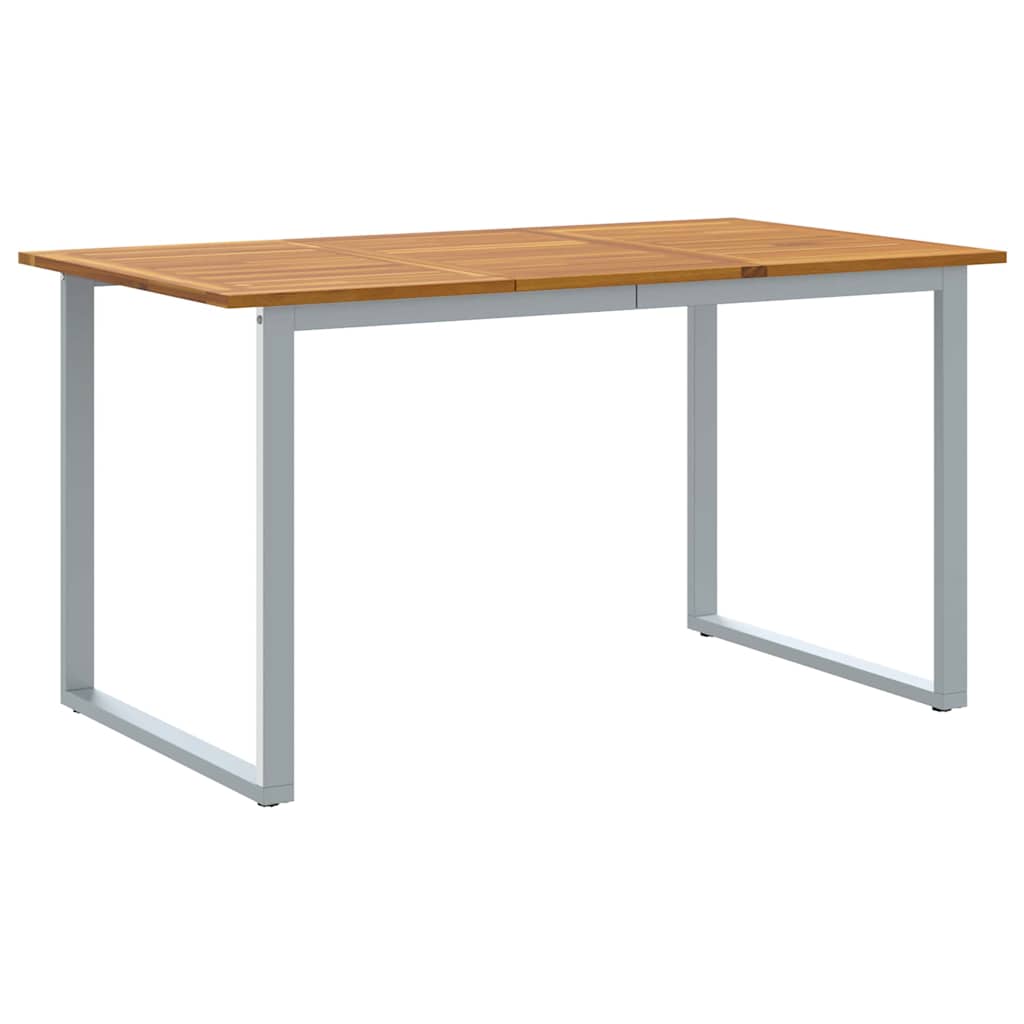 vidaXL σετ τραπεζαρίας 5 τμχ από ακακία και μέταλλο