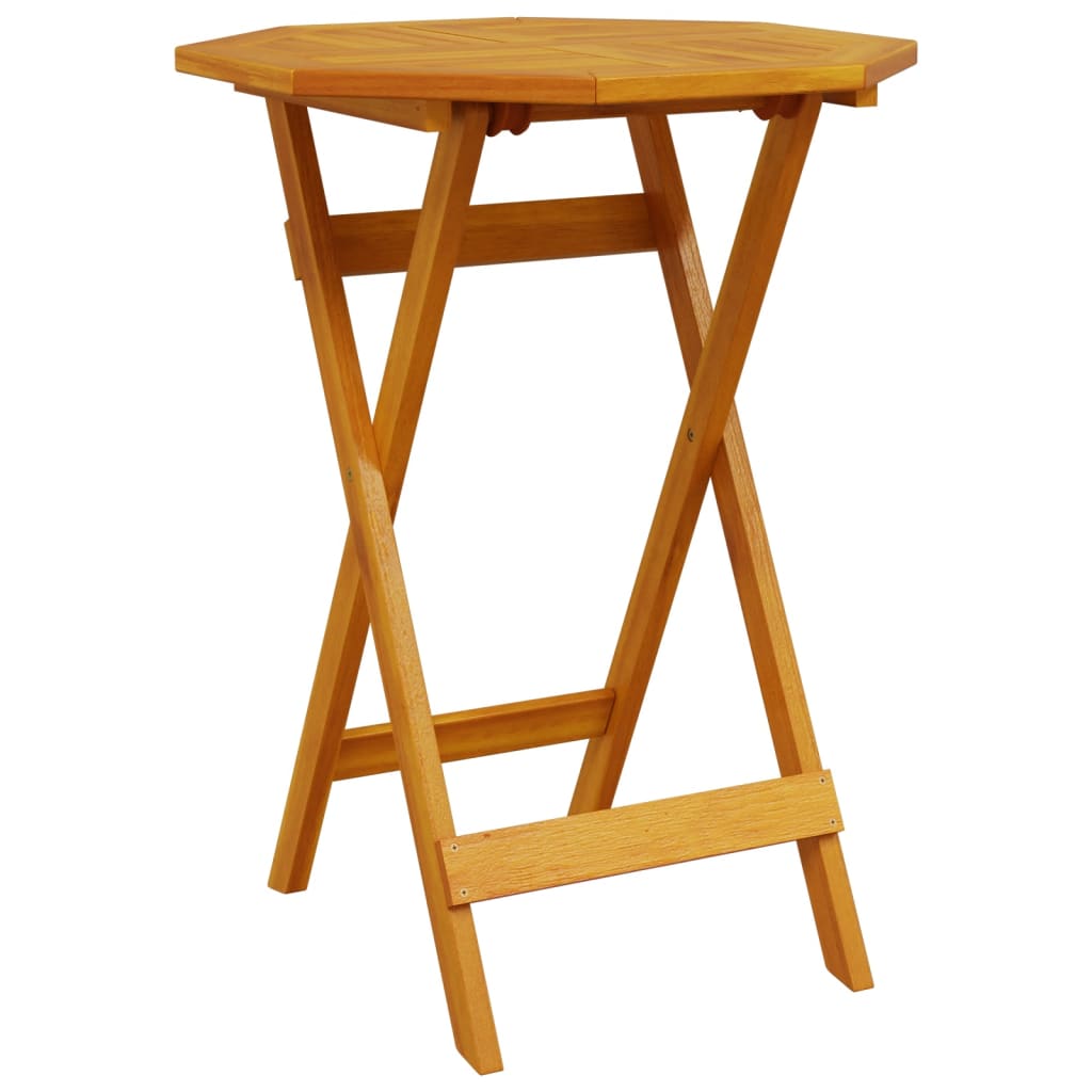 vidaXL Τραπεζαρία Bistro Πτυσσόμενη Σετ 3 τεμ. από Μασίφ Ξύλο Ακακίας