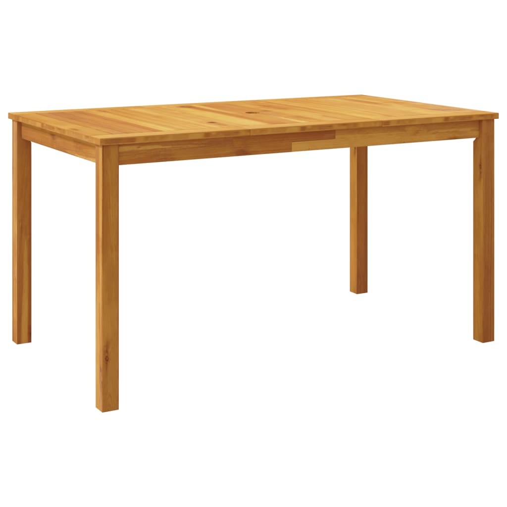 vidaXL Σετ Τραπεζαρίας Κήπου 5 Τεμαχίων 140x80x74 εκ. από Μασίφ Ξύλο Ακακίας