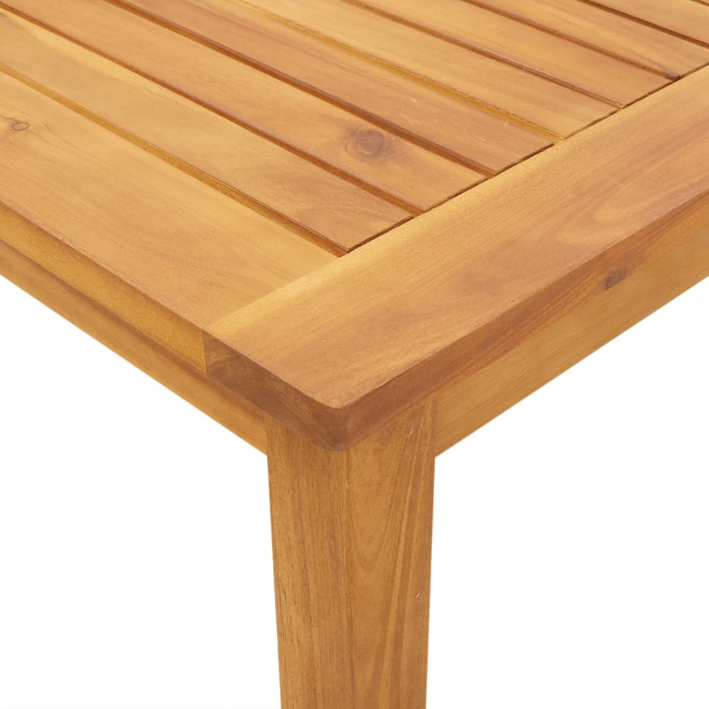 vidaXL Σετ Τραπεζαρίας Κήπου 5 Τεμαχίων 140x80x74 εκ. από Μασίφ Ξύλο Ακακίας
