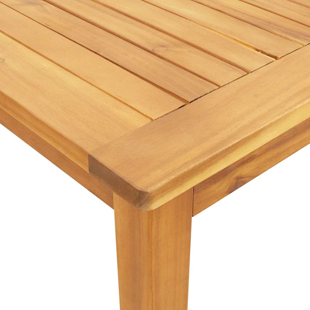 vidaXL Σετ Τραπεζαρίας Κήπου 9 Τεμαχίων 180x90x75 εκ. από Μασίφ Ξύλο Ακακίας