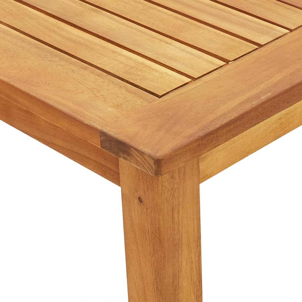 vidaXL Σετ Τραπεζαρίας Κήπου 3 Τεμαχίων 85x85x74 εκ. από Μασίφ Ξύλο Ακακίας
