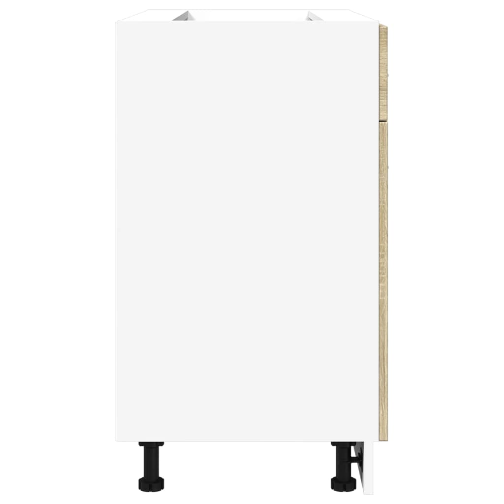 vidaXL Ντουλάπι με Συρτάρι Lyon Sonoma Δρυς 80x46x81,5 εκ. Επεξ. Ξύλο