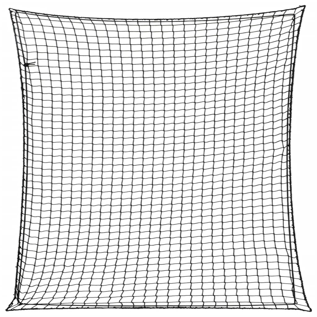 vidaXL Δίχτυ για Τρέιλερ με Ελαστικό Σχοινί Μαύρο 4x4 μ. από PP