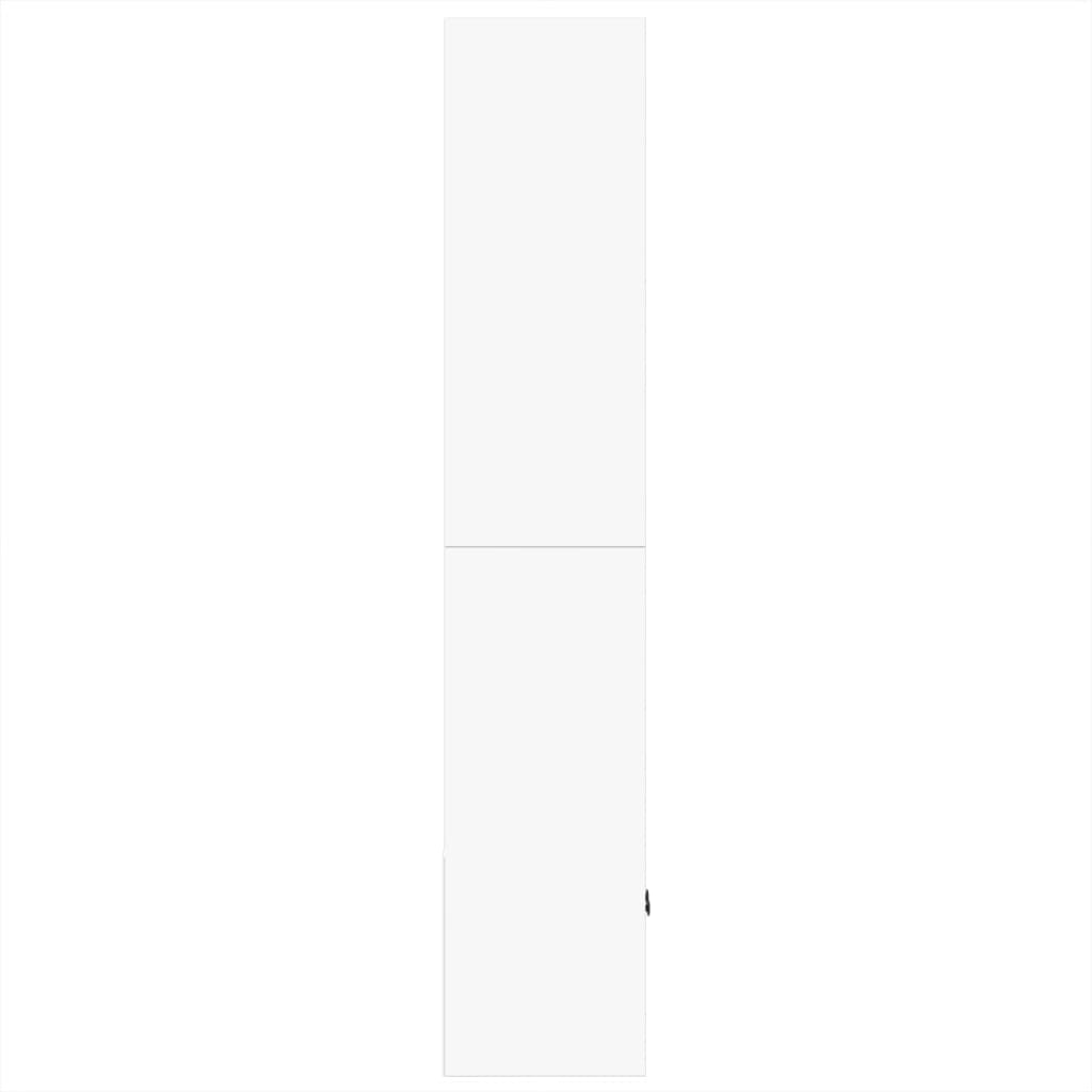 vidaXL Βιβλιοθήκη Λευκή 70x36x189 εκ. από Επεξεργασμένο Ξύλο