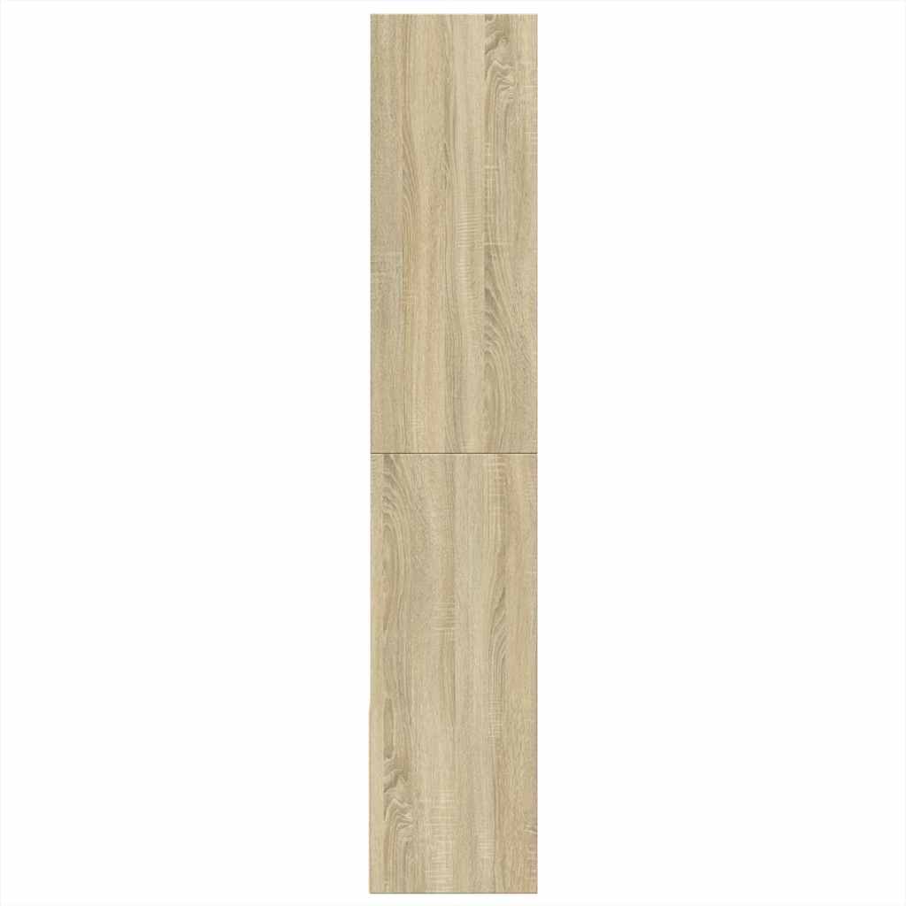 vidaXL Βιβλιοθήκη Sonoma Δρυς 100x36x189 εκ. από Επεξεργασμένο Ξύλο