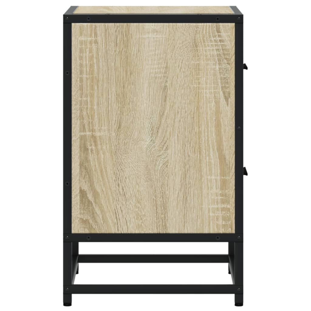 vidaXL Κομοδίνα Sonoma Δρυς 40x31x50 εκ. Επεξεργασμένο Ξύλο