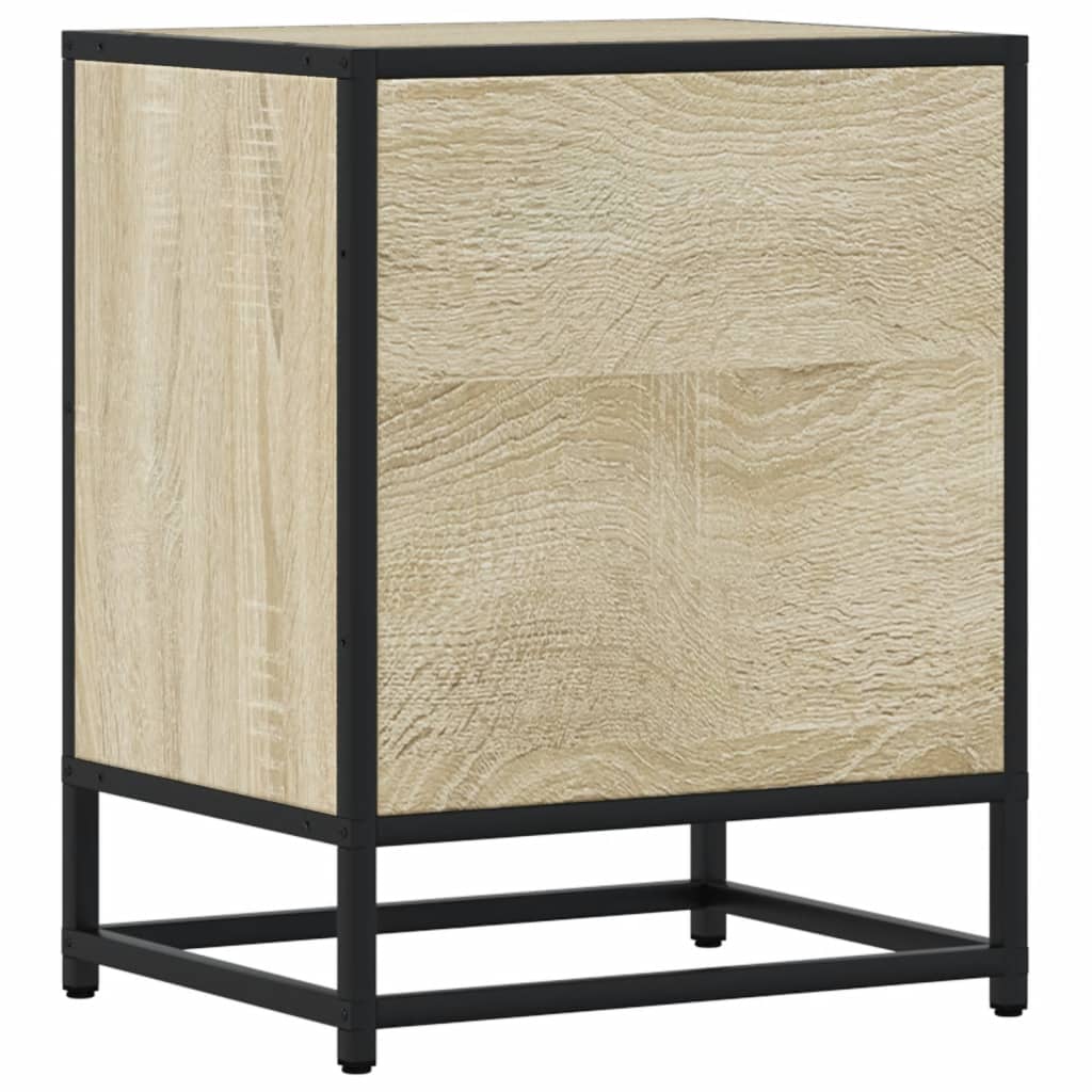 vidaXL Κομοδίνα Sonoma Δρυς 40x31x50 εκ. Επεξεργασμένο Ξύλο