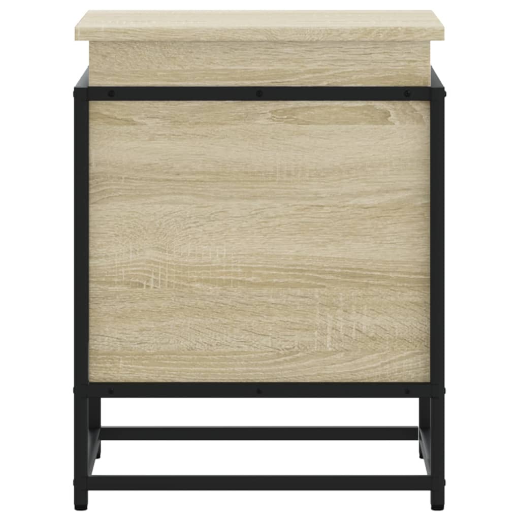 vidaXL Κουτί Αποθήκευσης με Sonoma Δρυς 40x40x51,5 εκ. Επεξ. Ξύλο