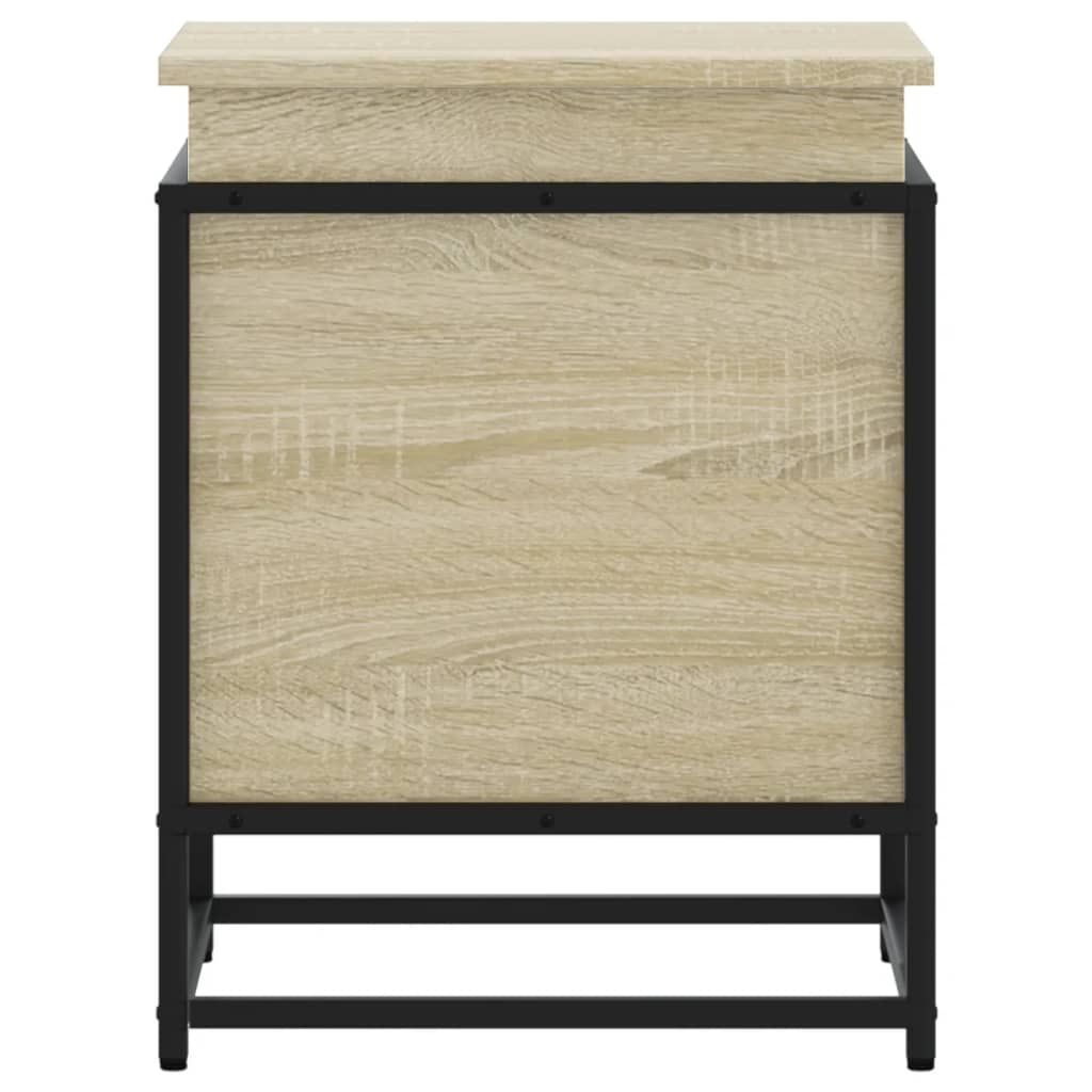 vidaXL Κουτί Αποθήκευσης με Sonoma Δρυς 40x40x51,5 εκ. Επεξ. Ξύλο