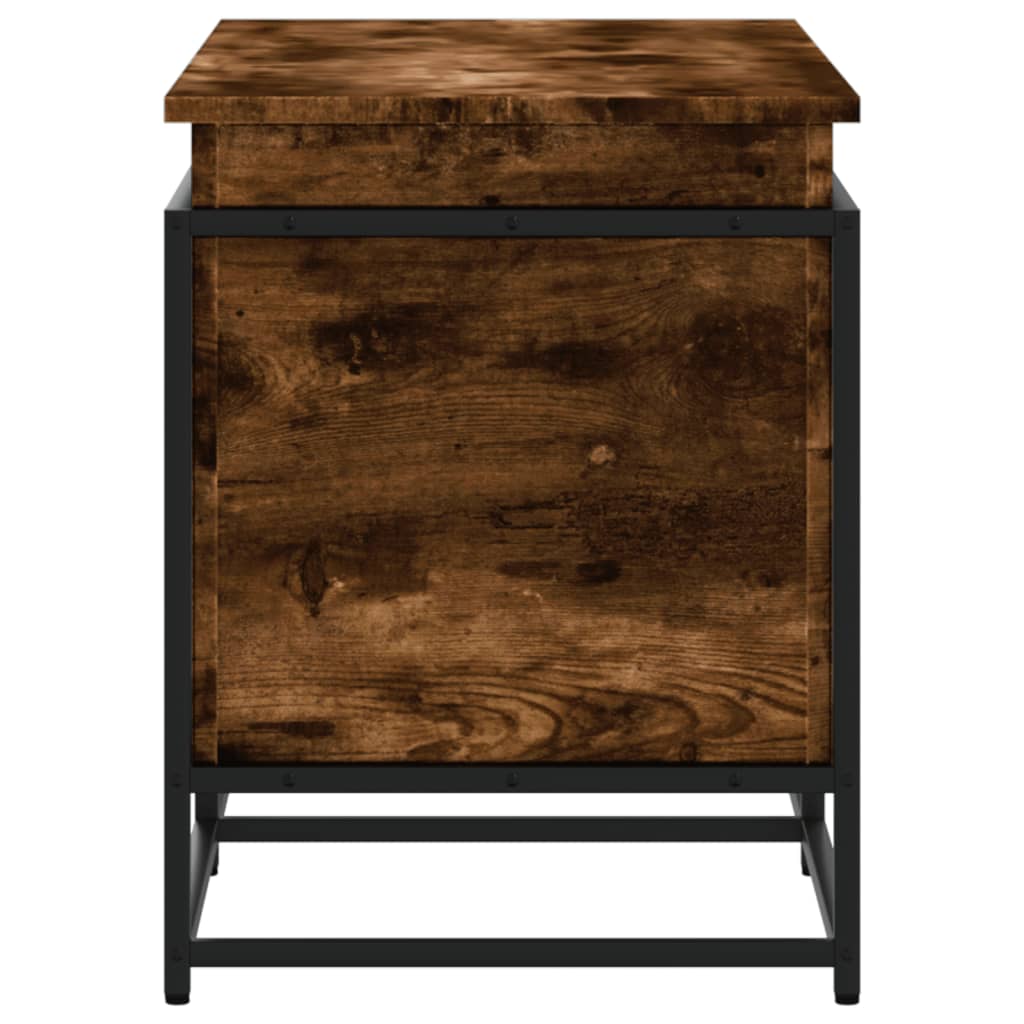 vidaXL Κουτί Αποθήκευσης με Καπάκι Δρυς 100x40x51,5 εκ. Επεξ. Ξύλο