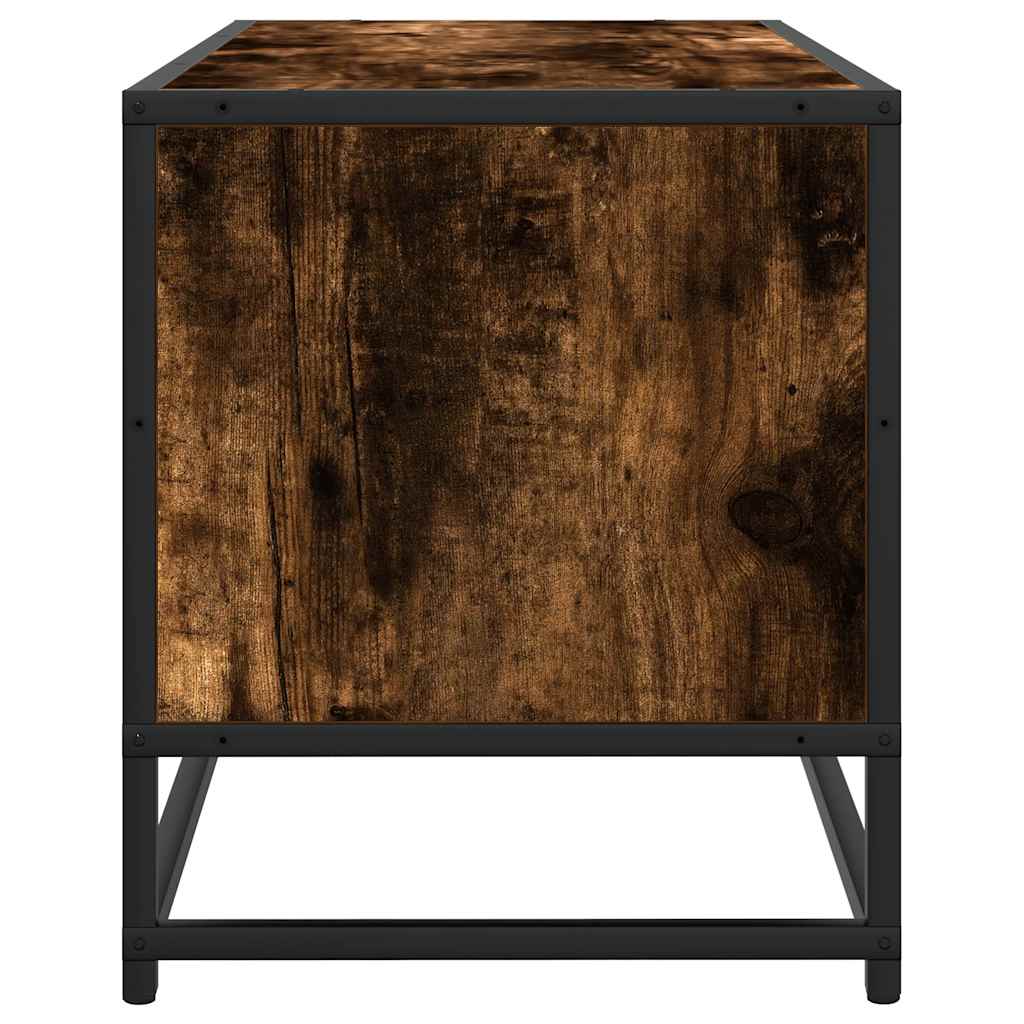 ντουλάπι τηλεόρασης vidaXL Καπνιστή δρυς 100x34,5x40 cm