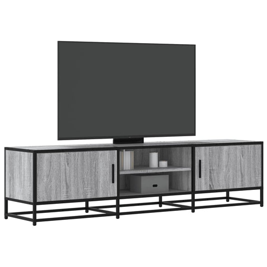 vidaXL Έπιπλο Τηλεόρασης Γκρι Sonoma 160x35x41 εκ. Επεξ. Ξύλο