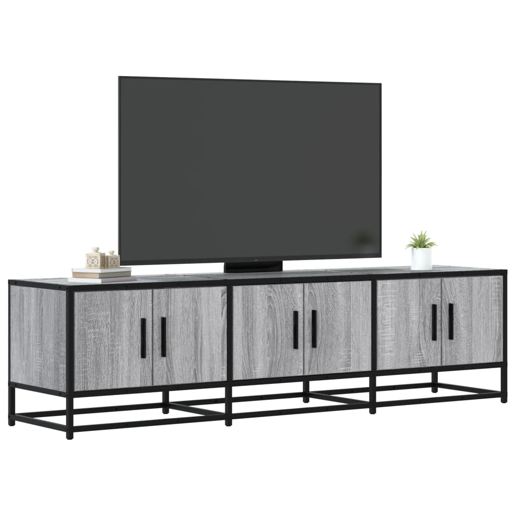 vidaXL Έπιπλο Τηλεόρασης Γκρι Sonoma 150x35x41 εκ. Επεξ. Ξύλο