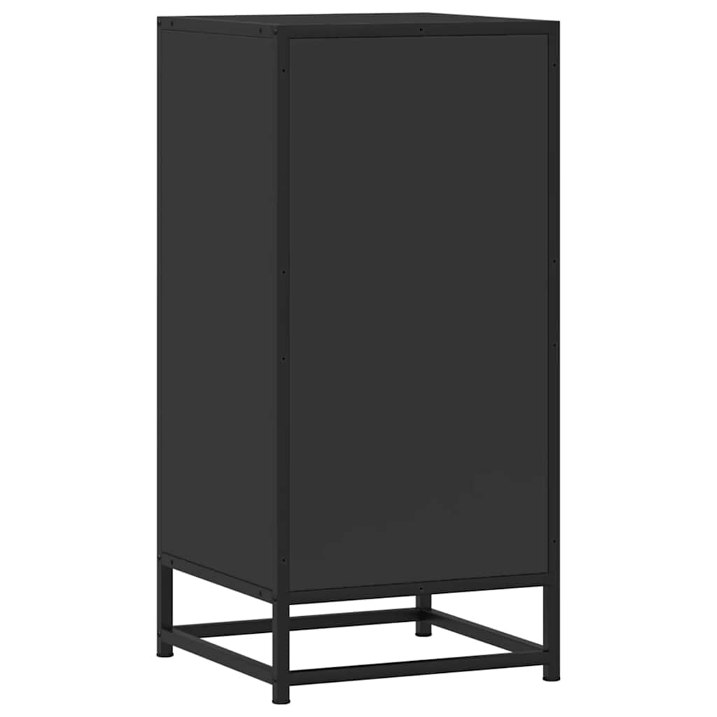 vidaXL Ραφιέρα Καφέ Δρυς 35,5x35x76 εκ. Επεξ. Ξύλο + Μέταλλο