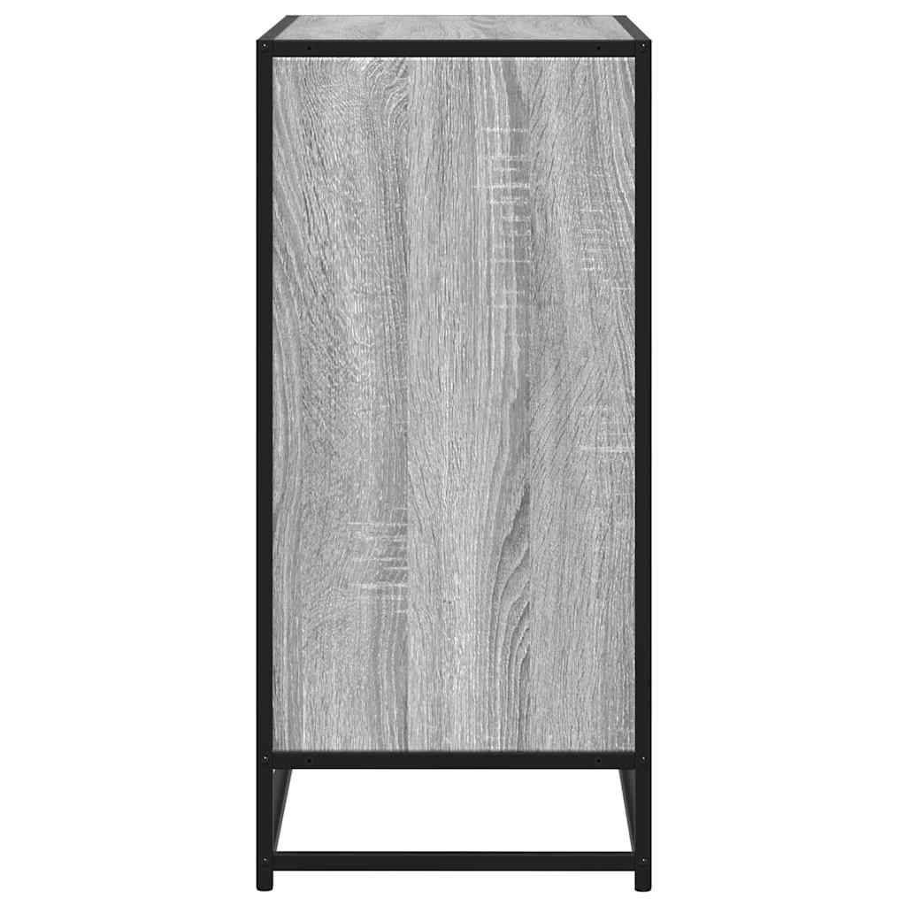 vidaXL Sideboard Grey Sonoma Κατασκευασμένο ξύλο και μέταλλο