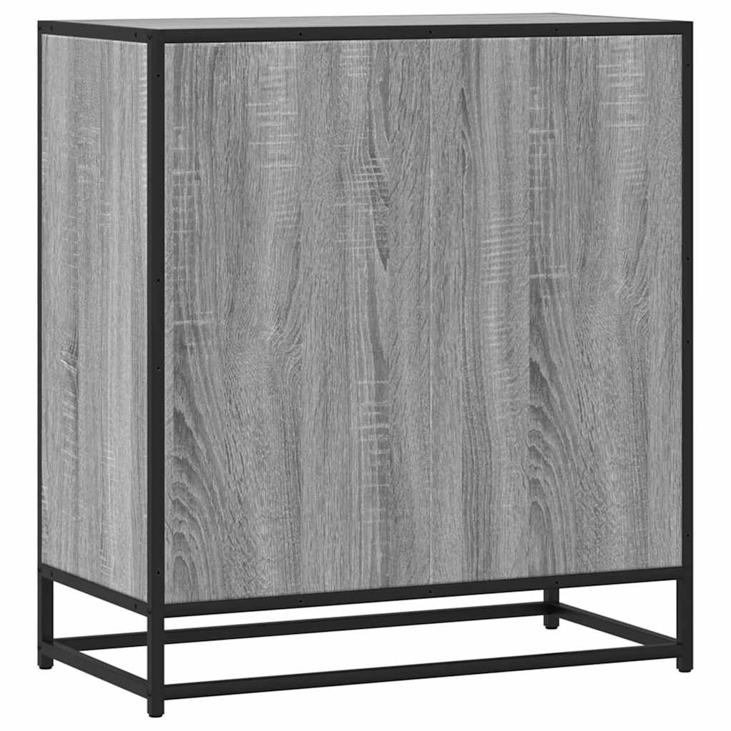 vidaXL Sideboard Grey Sonoma Κατασκευασμένο ξύλο και μέταλλο