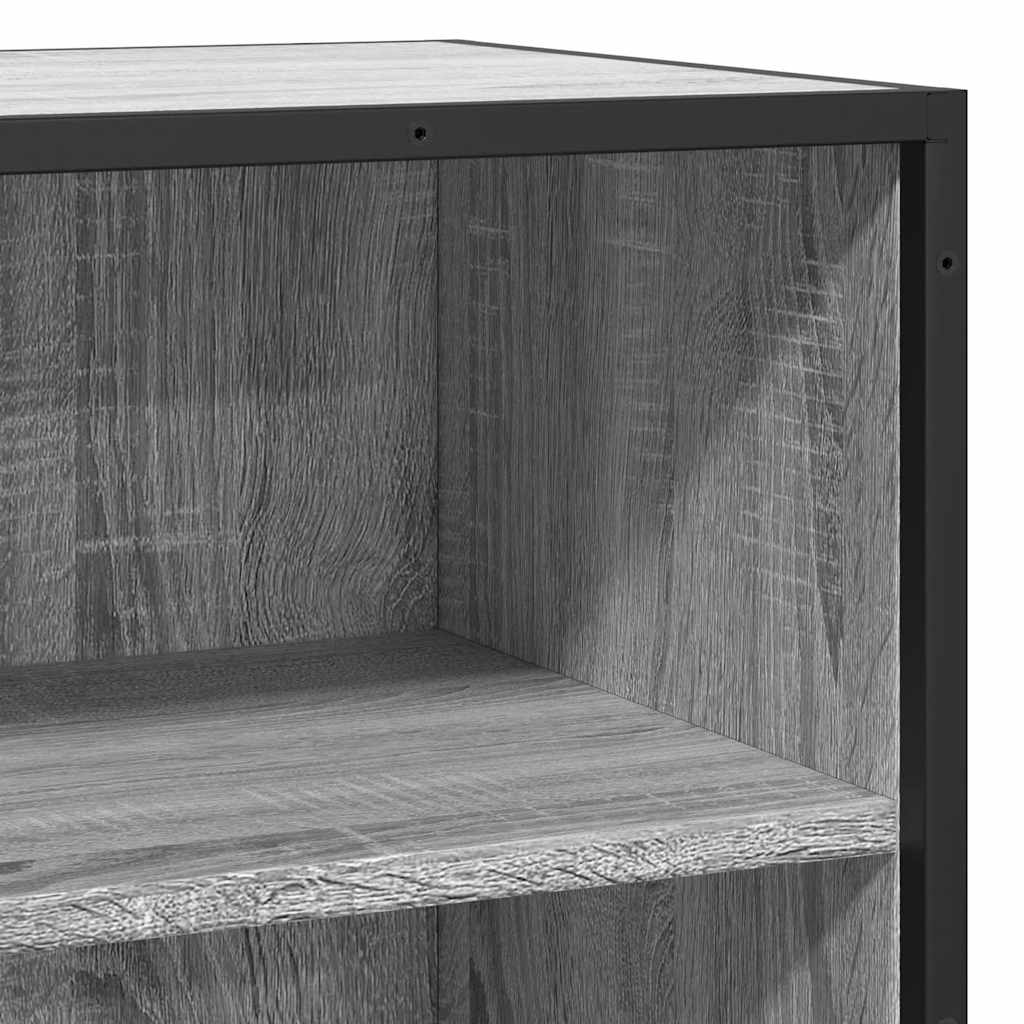vidaXL Sideboard Grey Sonoma Κατασκευασμένο ξύλο και μέταλλο