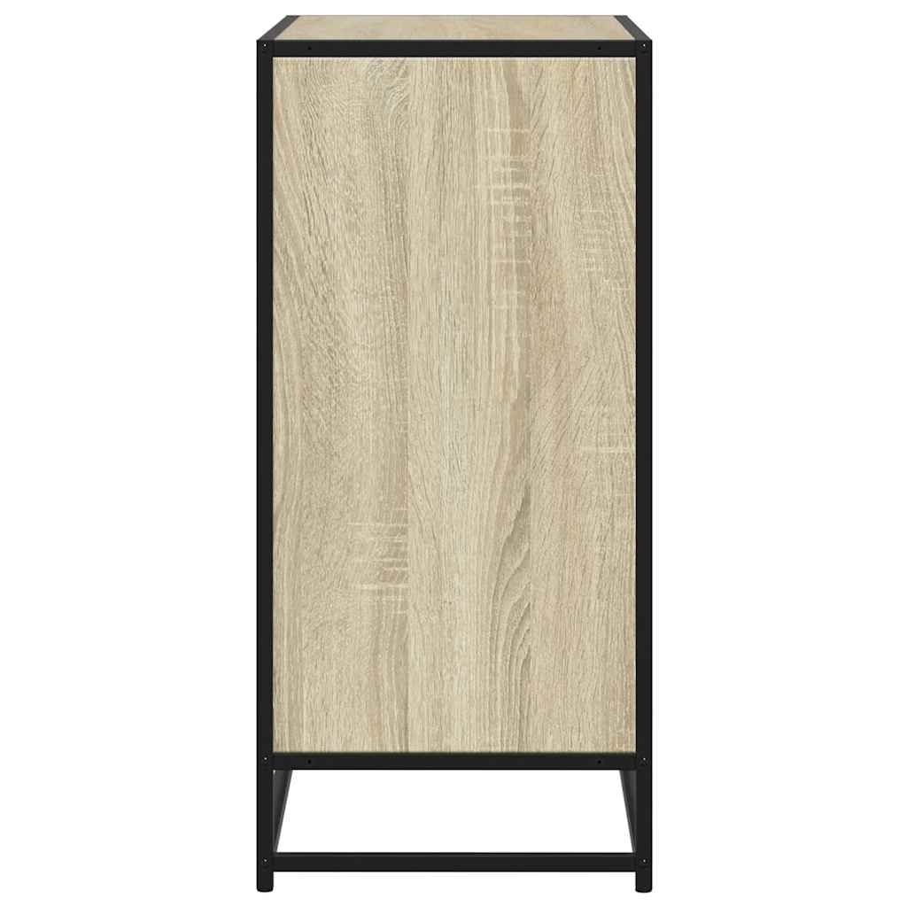 vidaXL Sideboard Sonoma Oak 62x35x76 cm Κατασκευασμένο ξύλο