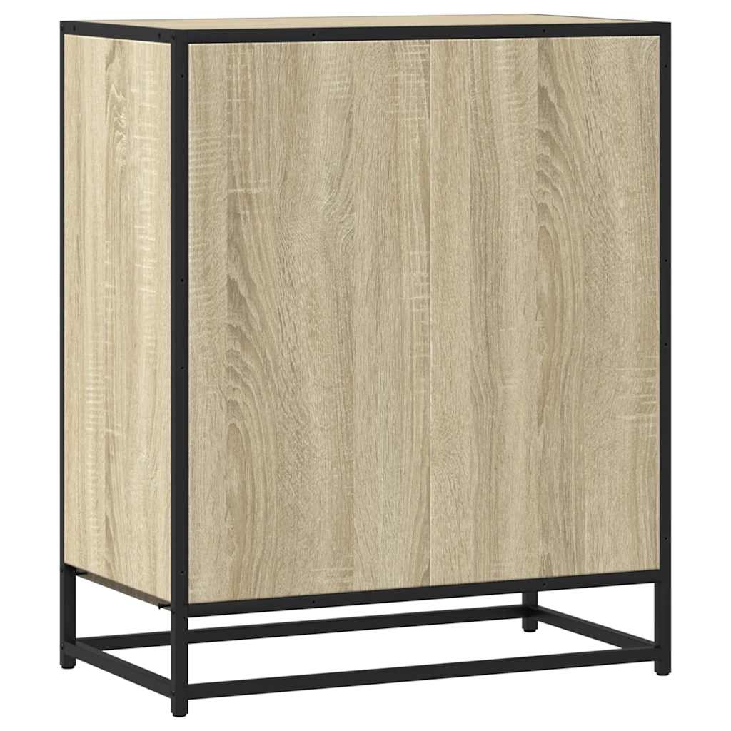 vidaXL Sideboard Sonoma Oak 62x35x76 cm Κατασκευασμένο ξύλο