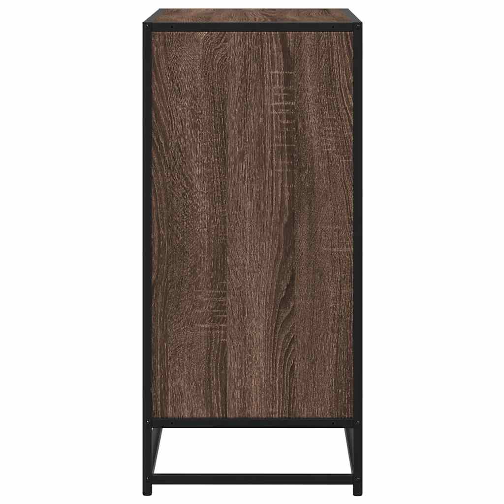 vidaXL Sideboard καφέ δρυς 62x35x76 cm Ξύλο μηχανής