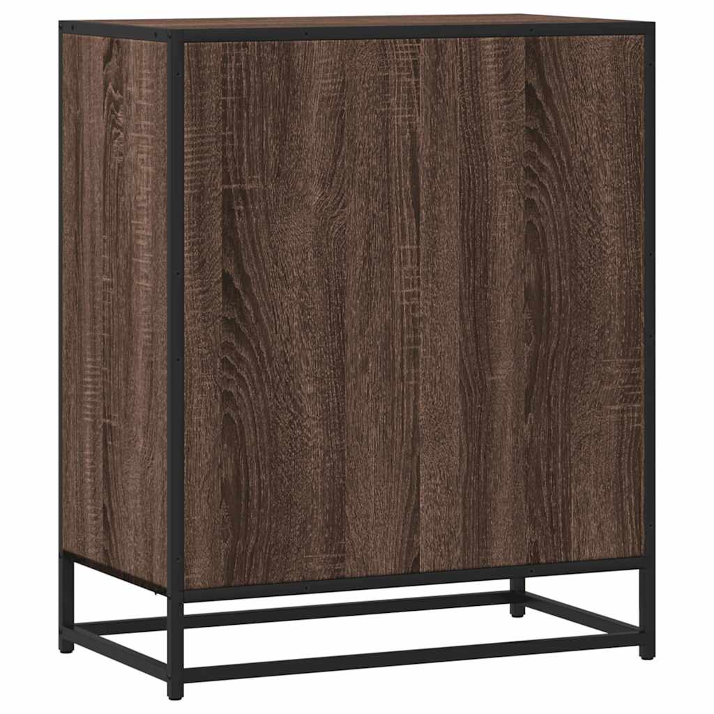 vidaXL Sideboard καφέ δρυς 62x35x76 cm Ξύλο μηχανής
