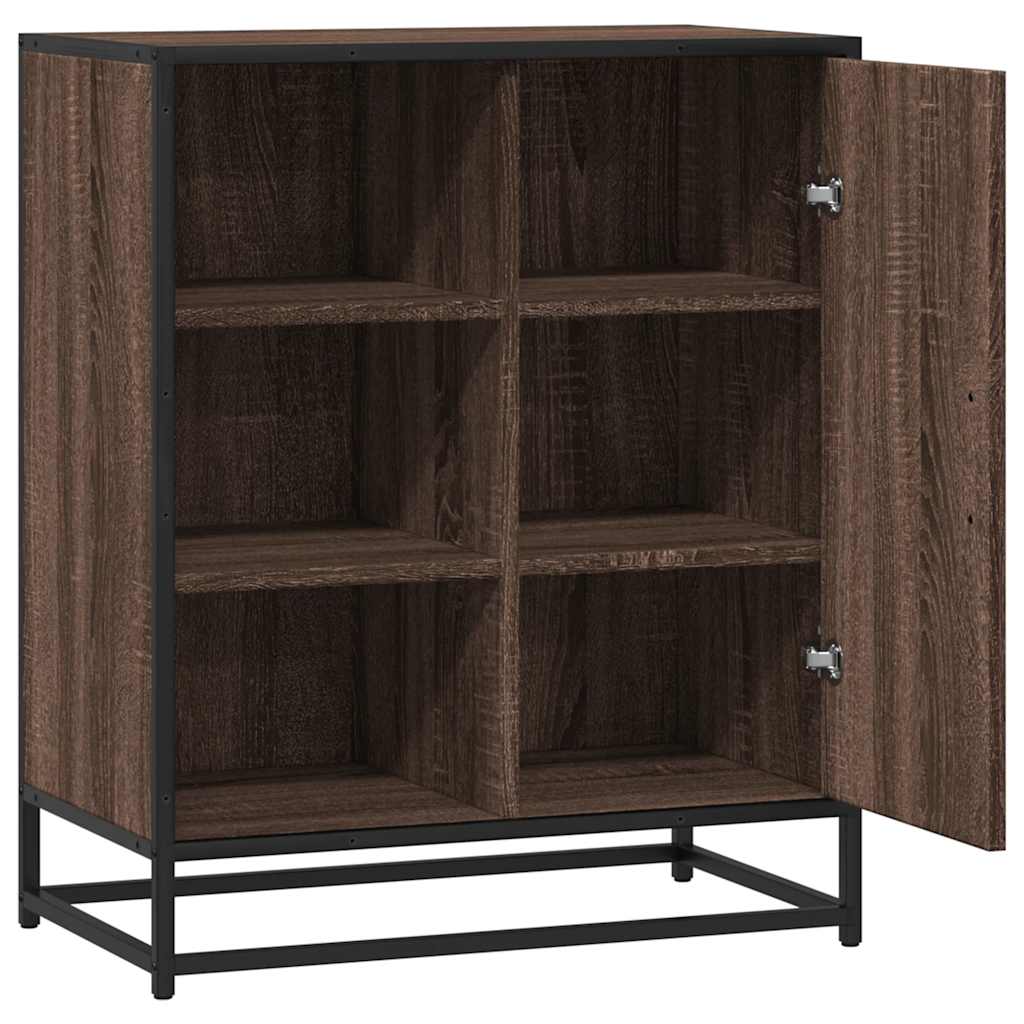 vidaXL Sideboard καφέ δρυς 62x35x76 cm Ξύλο μηχανής
