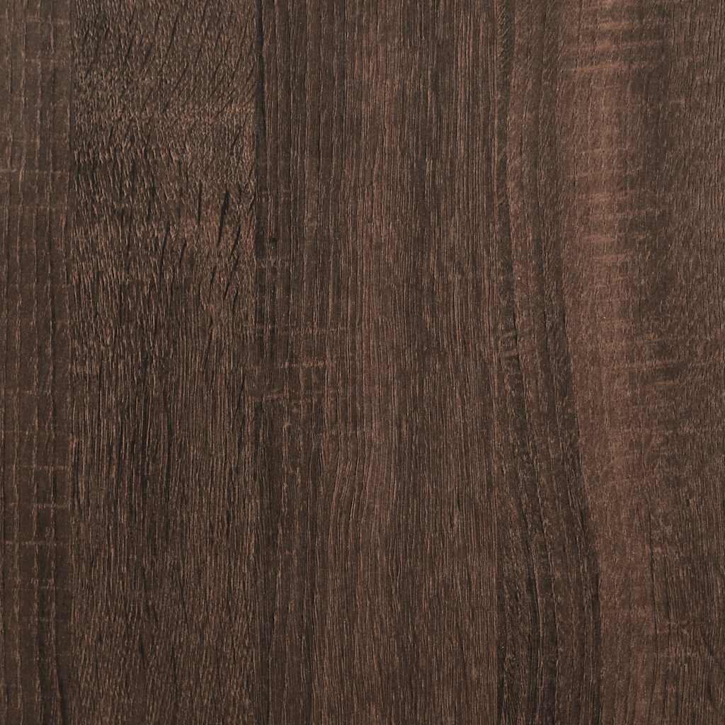 vidaXL Sideboard καφέ δρυς 62x35x76 cm Ξύλο μηχανής