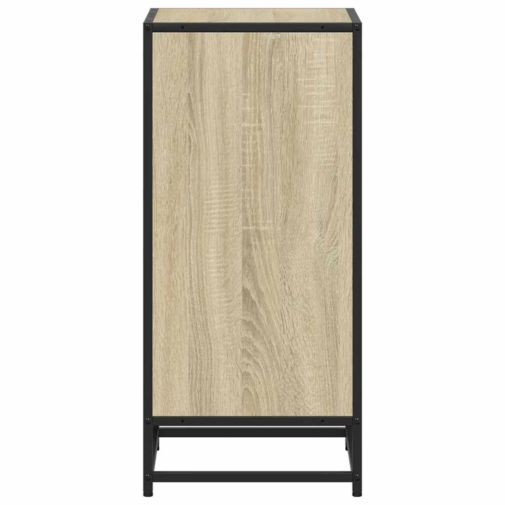 vidaXL Ντουλάπι βιβλίων Sonoma Oak 40x35x76 cm Κατασκευασμένο ξύλο