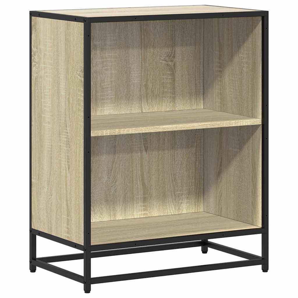 vidaXL Ντουλάπι βιβλίων Sonoma Oak 60x35x76 cm Κατασκευασμένο ξύλο