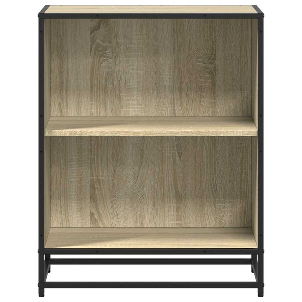 vidaXL Ντουλάπι βιβλίων Sonoma Oak 60x35x76 cm Κατασκευασμένο ξύλο